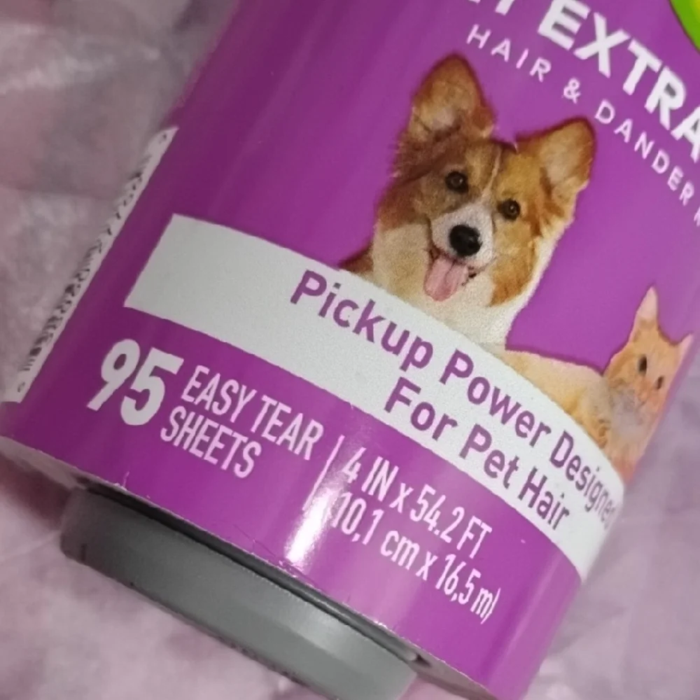 Scotch Brite 95 Sheet Pet Hair Roller New! Extra Sticky Jumbo Size Nwot